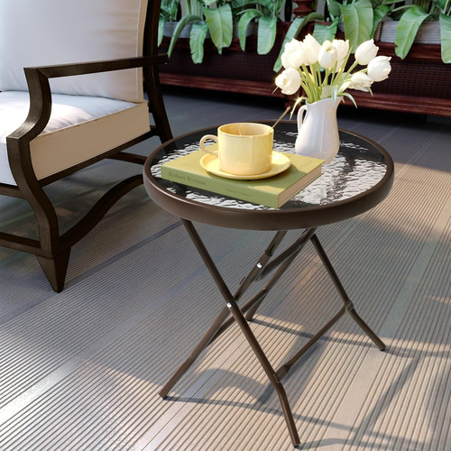 Outdoor side table small - -,