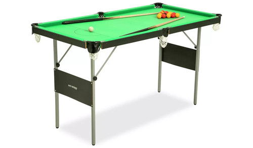 Pro 4ft 6in folding snooker - hy-pro,