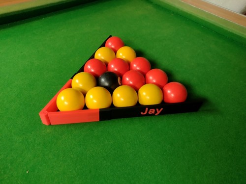 Foldable triangle for pool - for,