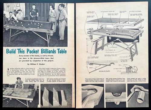 Build this pocket billiards - “build,