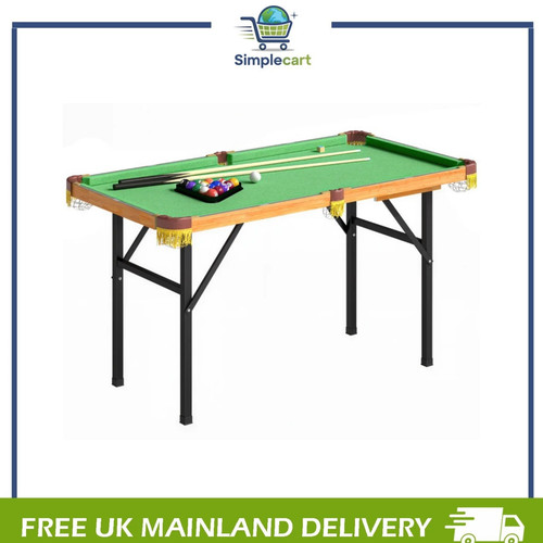 4ft folding pool table mini - folding, table,