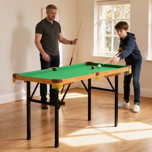 4ft folding pool table mini - 4ft, table,